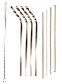 NEW COPPER DRINKING STRAWS REUSABLE 624DSR