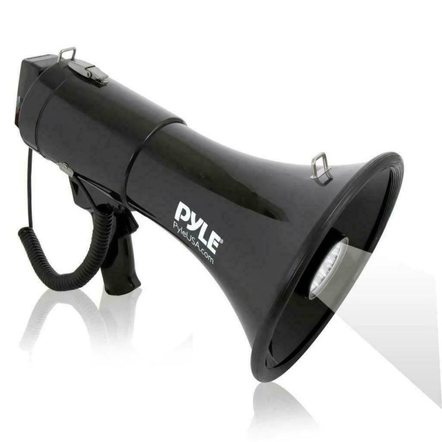 PYLE PMP561LTB 50 Watt Megaphone Rechargeable Battery w/Led Light in Other - Image 3
