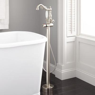 Signature Hardware Keswick Freestanding Thermostatic Tub Faucet in Heating, Cooling & Air