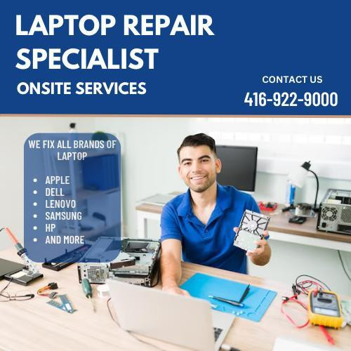 Free Laptop Repair and Services in Toronto - Virus Removal, Screen Replacement, Hardware Problem in Services (Training & Repair)