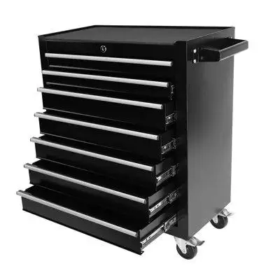 About this item ALLOY STEEL MATERIAL:Tool chest with wheels featuring thickened cold-rolled steel an...