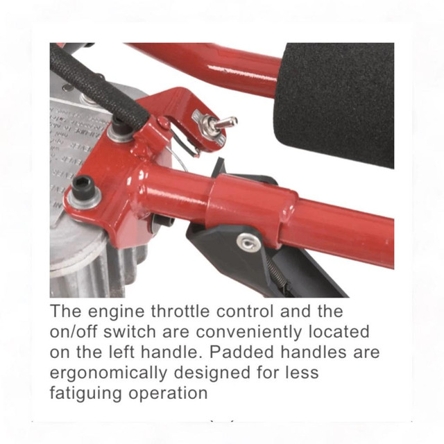 HOC MDL-5HPR7 LITTLE BEAVER MECHANICAL AUGER + 1 YEAR WARRANTY + SUBSIDIZED SHIPPING in Power Tools - Image 3