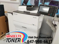 PRODUCTION COLOR LASER PRINTER RICOH PRO C5100S WITH FINISHER FOR JUST $136/MONTH PRINTER COPIER SCANNER SPEED 65PPM