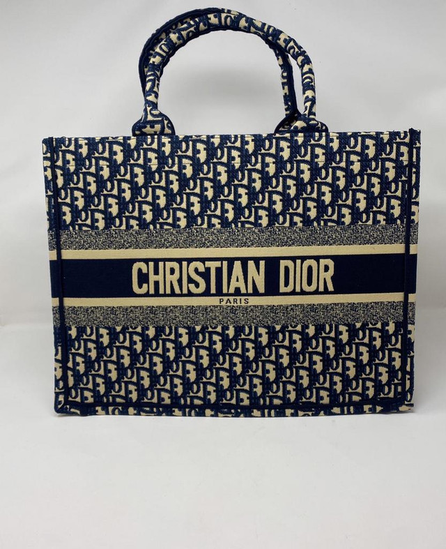 Christian Dior Book Tote Woman Large Bag Dior Beach Bag Large Purse Hobo Bag in Women's - Bags & Wallets