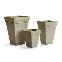 Birch Lane™ Gerdie 3-Piece Concrete Pot Planter Set