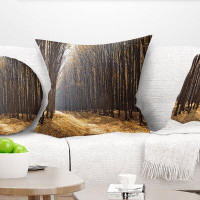Made in Canada - East Urban Home Forest Light Pillow