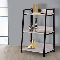 Ebern Designs Savageville Steel Ladder Bookcase