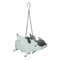 Ophelia & Co. Grian Metal Hanging Planter