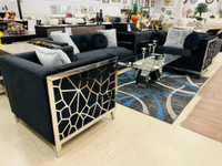 Black Sofa Set on Huge Sale !!!