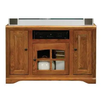 Millwood Pines Verlene Solid Wood TV Stand for TVs up to 50"