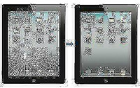 ** iPad mini 2 3 4 air 5 6 pro cracked screen glass LCD repair FAST **