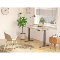 Wenty Electric Stand Up Desk Frame - Ergear Height Adjustable Table Legs Sit Stand Desk Frame Up To  Ergonomic Standing