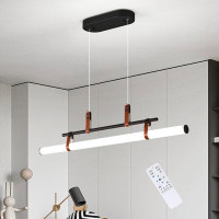Wrought Studio 1 - Light Dimmable LED Kitchen Island Linear Pendant