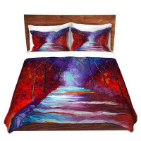Wildon Home® Brynae Jessilyn Park The Watchers Microfiber Duvet Covers