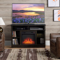 Electric Fireplace with TV Stand 44.5" x 15.4" x 29.7" Espresso