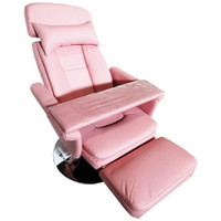 Pink Premium Quality Top Design Air Pressure facial bed spa table salon chair (300503)