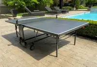 TIGER  OUTDOOR TENNIS TABLE WITH NET SET (5MM THICK) FREE DELIVERY AND SET UP.