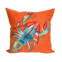 DBK Square_Liora Manne Visions II Lobster Indoor/Outdoor Pillow