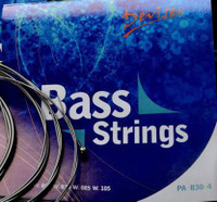 4-String Electric Bass Guitar String Set Nickel Round Wound High-Carbon Steel Medium 050-105