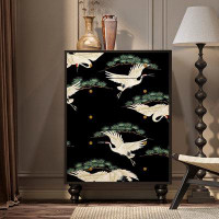 LORENZO Crane decorative cabinet storage drawer
