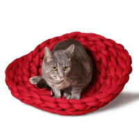 K&H Manufacturing Knitted Pet Bed Navy