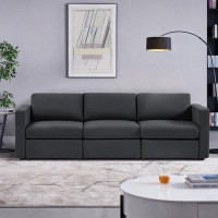 Latitude Run® Hazellynn 105.5'' Square Arms Sofa