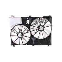 Cooling Fan Assembly Toyota Highlander 2014-2019 V6/4Cyl Dual Fan Assembly Without Tow Package , To3115187U
