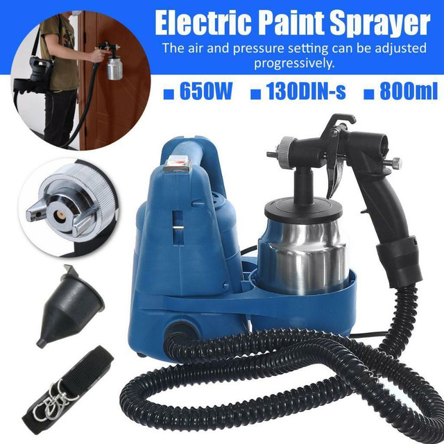 NEW 650W AIRLESS ELECTRIC PAINT SPRAY GUN CX05380 in Painting & Paint Supplies in Manitoba - Image 2