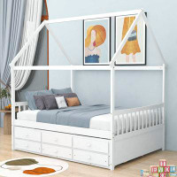Viv + Rae Blasingame Kappel Full 3 Drawer Bunk Bed with Trundle