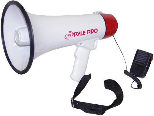 Pyle®  PMP40 Pro 40 Watt Megaphones with Microphone and Siren in Other