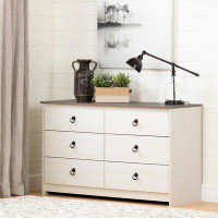 South Shore Plenny 6 Drawers Double Dresser