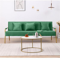 Mercer41 Nordic Living Room Small Family Fabric Sofa Modern Simple Light Luxury Simple Small Sofa For Two