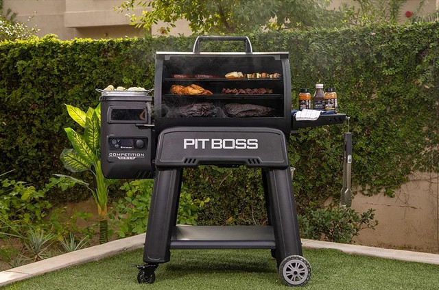 Pit Boss® Competition Series 1250 - 1315 Sq In of Cooking Surface w WiFi controller Wood pellet grill and smoker 10888 in BBQs & Outdoor Cooking