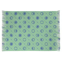 East Urban Home Moon Phases Green/Blue Area Rug