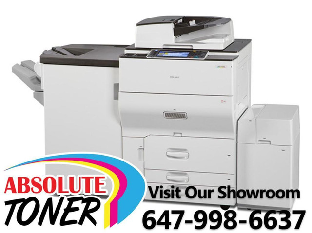 $ 65/Month Ricoh MP C6502 Color Laser High Speed 65 PPM Copier 12x18 SHAI 647-998-6637    *** LARGEST COPIERS SHOWROOM * in Printers, Scanners & Fax - Image 3