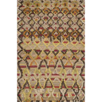 Matt Camron Rugs and Tapestries Moroccan Handwoven Flatweave Beige/Brown/Red Area Rug