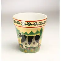 August Grove Milena Hand Painted Ceramic Pot Planter