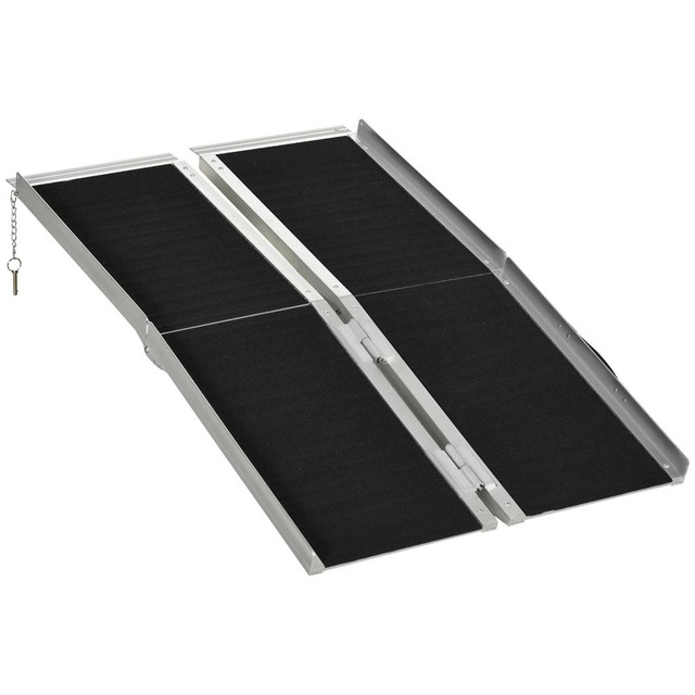 Wheelchair Ramp 48" L x 28.9" W x 1.4"H Black in Health & Special Needs - Image 2