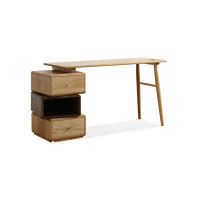 Lilac Garden Tools 55.12" Rectangular Solid  Wood desks