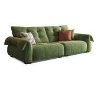Crafts Design Trade 74.8" Green 100% Polyester Standard Sofa