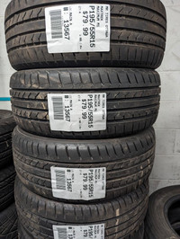 P195/55R15  195/55/15  MAXTREK MAXIMUM  M1 ( all season / summer tires ) TAG # 13567