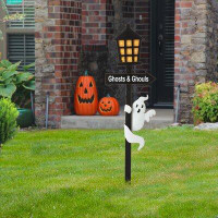 Jetlink Crafts LED Lighted Halloween Haunted House Yard Stake