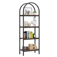 17 Stories Owensby Steel Etagere Bookcase