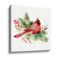 The Holiday Aisle® Celebrate The Season I Gallery Wrapped Floater-framed Canvas
