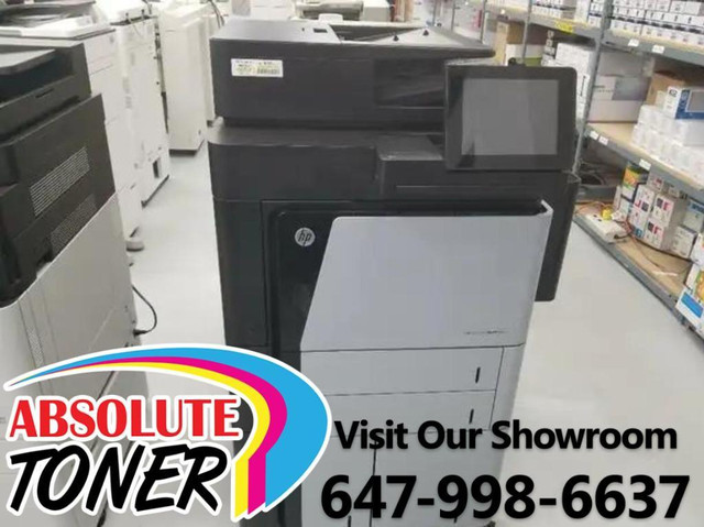 $20/month HP Laserjet Enterprise MFP M630 Monochrome Multifunction Laser Printer Scanner Office Copier Color Touchscreen in Printers, Scanners & Fax in Ontario - Image 3