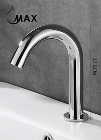 Modern Touchless Bathroom Faucet Chrome Finish