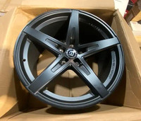 FOUR NEW 20 INCH BRAELIN BR08 WHEELS -- 5X130 20X8.5 MOUNTED WITH 275 / 40 R20 MAZZINI TIRES !!