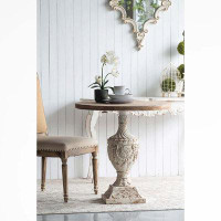 The Twillery Co. Eustace Pedestal End Table