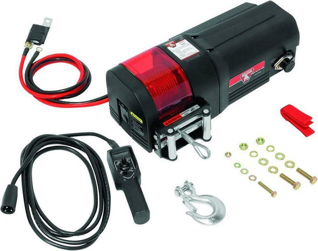 Bulldog® 3500 Pound Electric Utility Winch - Pull Stuck Vehicles Out Of Ditches in Other Parts & Accessories