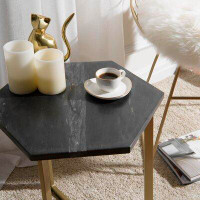 Mercer41 Finian Tray Top Sled End Table